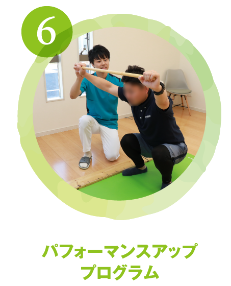 パフォーマンスアッププログラム